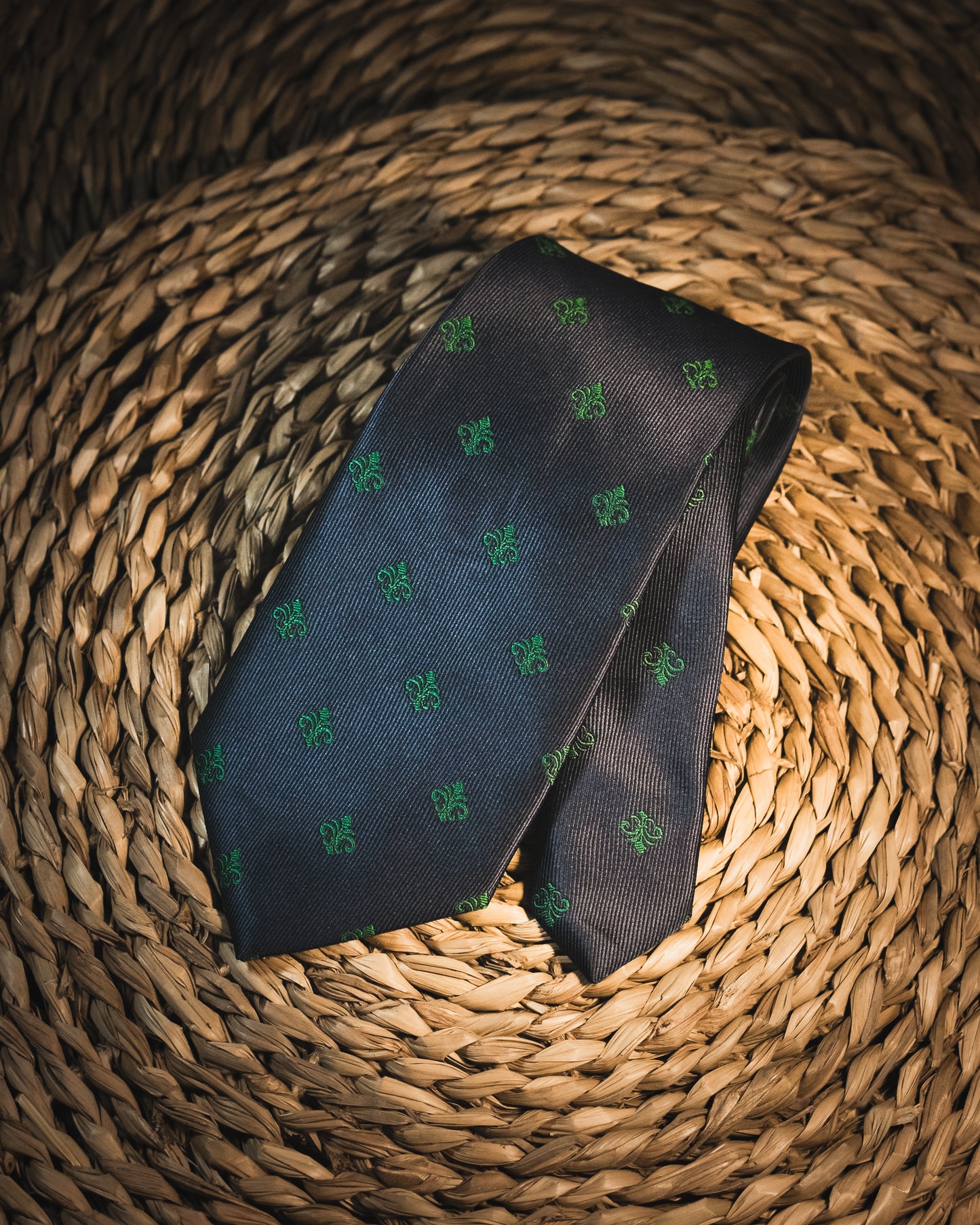 Signorile azul marino y verde