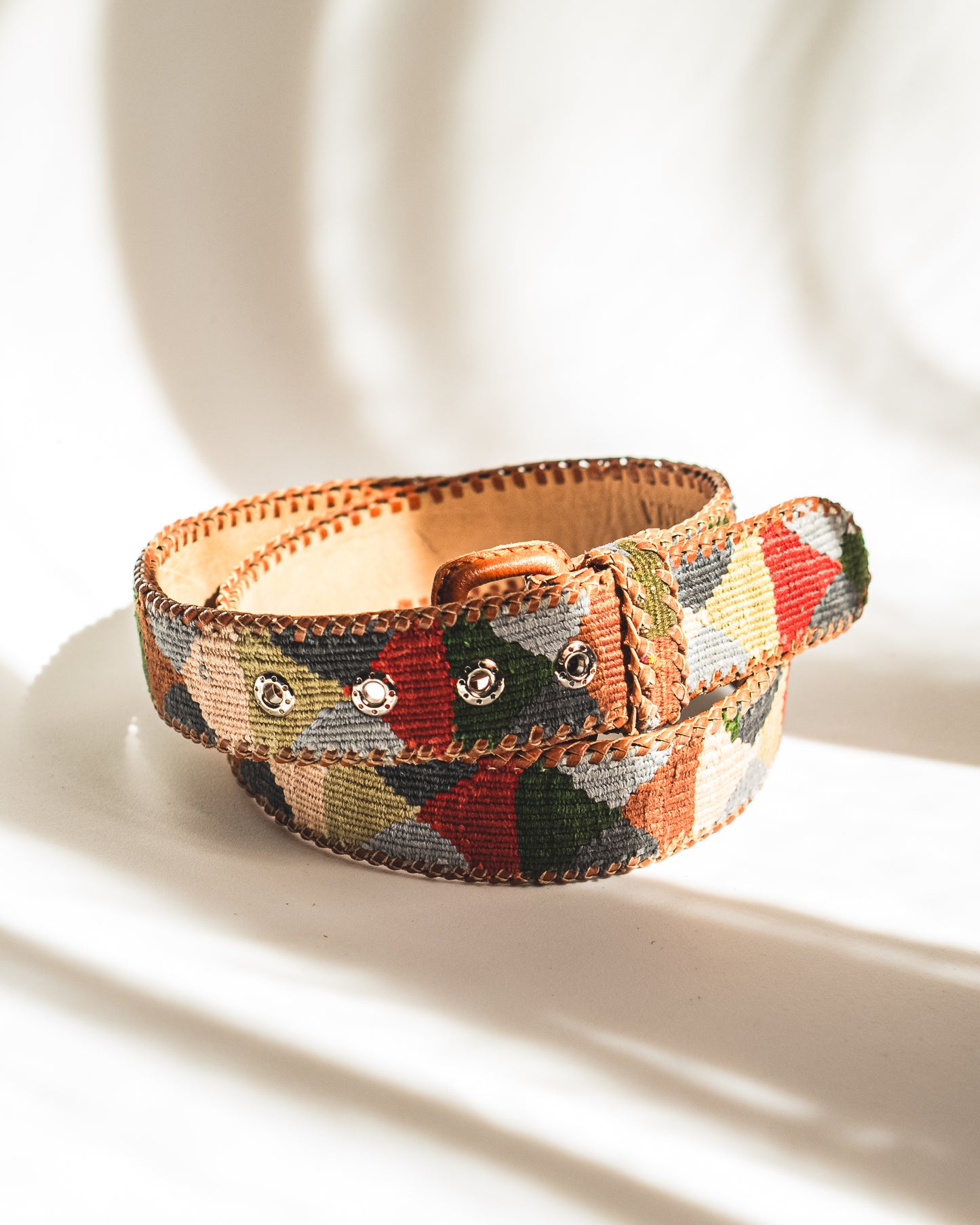 Cinturón naif rombos