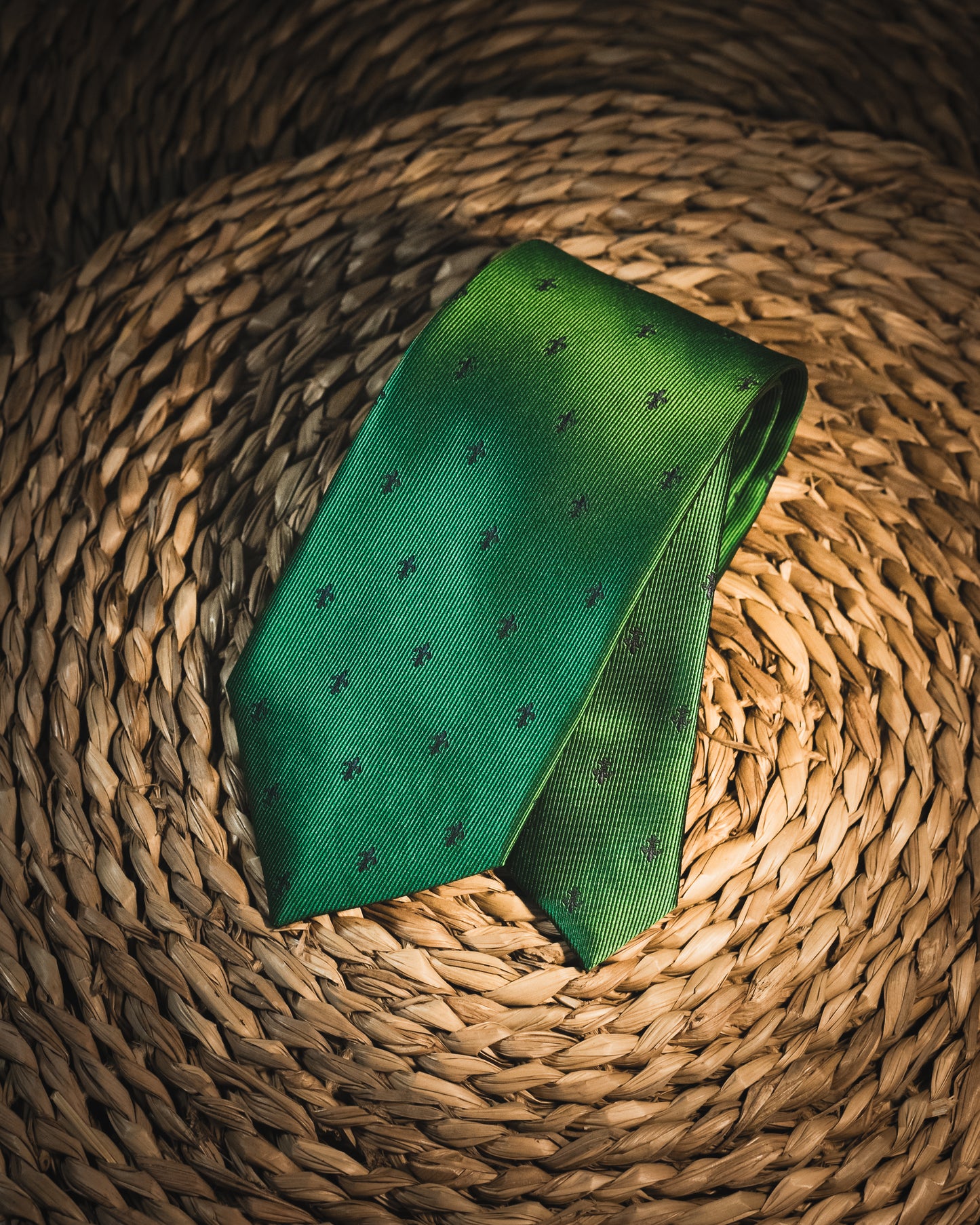 Signorile verde y azul marino