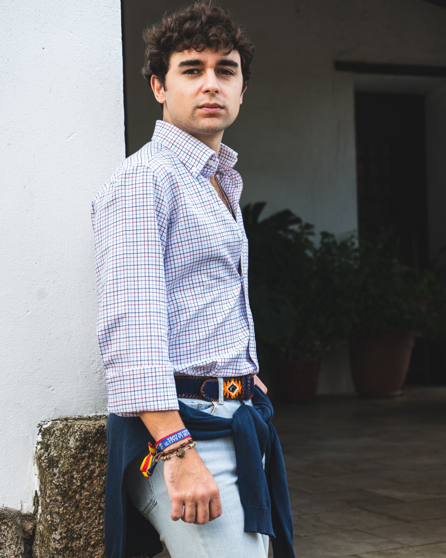 CINTURÓN NAIF AZUL MARINO