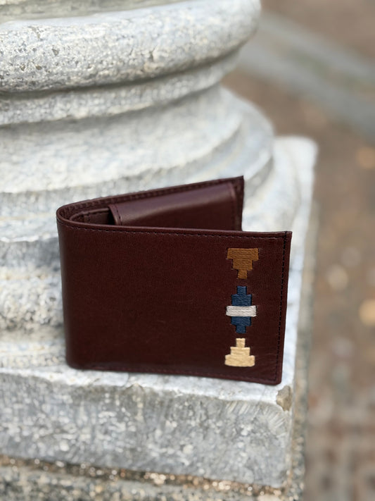 CARTERA BORDADA BLANCA