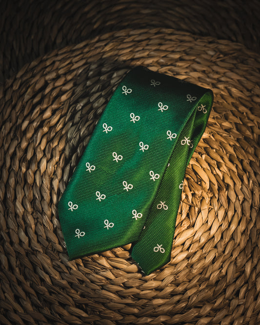 Raquetas verde y blanco