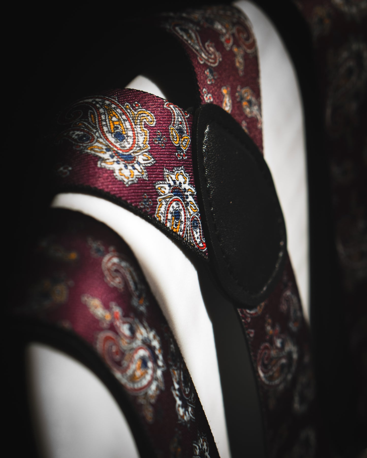 Tirante burdeos cachemir